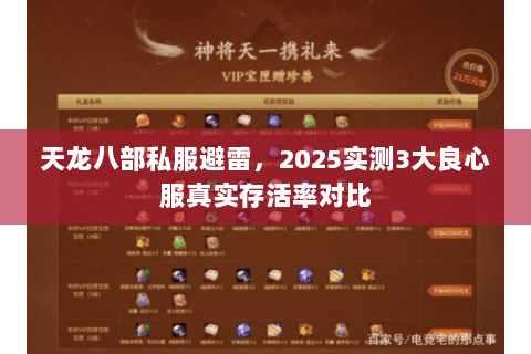 天龙八部私服避雷,2025实测3大良心服真实存活率对比 天龙八部私服避雷,2025实测3大良心服真实存活率对比
