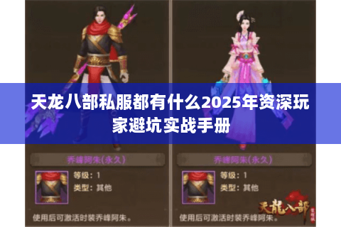 天龙八部私服都有什么2025年资深玩家避坑实战手册 天龙八部私服都有什么2025年资深玩家避坑实战手册