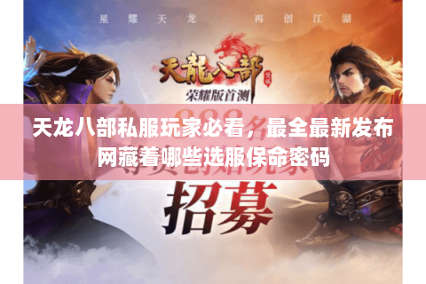 天龙八部私服玩家必看,最全最新发布网藏着哪些选服保命密码 天龙八部私服玩家必看,最全最新发布网藏着哪些选服保命密码