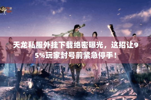 天龙私服外挂下载绝密曝光，这招让95%玩家封号前紧急停手！