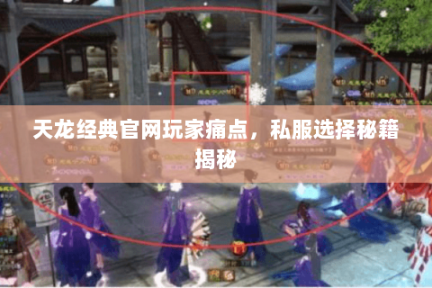 天龙经典官网玩家痛点,私服选择秘籍揭秘 天龙经典官网玩家痛点,私服选择秘籍揭秘
