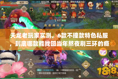 天龙老玩家实测,6款不撞款特色私服,到底哪款能找回当年熬夜刷三环的瘾 天龙老玩家实测,6款不撞款特色私服,到底哪款能找回当年熬夜刷三环的瘾