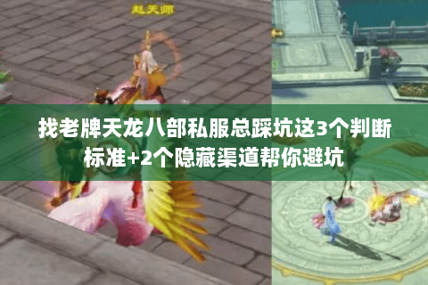 找老牌天龙八部私服总踩坑这3个判断标准+2个隐藏渠道帮你避坑 找老牌天龙八部私服总踩坑这3个判断标准+2个隐藏渠道帮你避坑