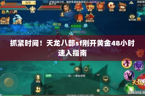 抓紧时间!天龙八部sf刚开黄金48小时速入指南 抓紧时间!天龙八部sf刚开黄金48小时速入指南