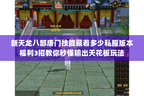新天龙八部唐门技能藏着多少私服版本福利3招教你秒懂输出天花板玩法 新天龙八部唐门技能藏着多少私服版本福利3招教你秒懂输出天花板玩法
