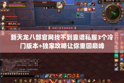 新天龙八部官网找不到靠谱私服3个冷门版本+独家攻略让你重回巅峰 新天龙八部官网找不到靠谱私服3个冷门版本+独家攻略让你重回巅峰
