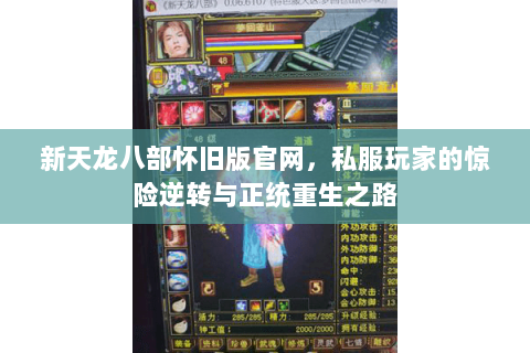 新天龙八部怀旧版官网,私服玩家的惊险逆转与正统重生之路 新天龙八部怀旧版官网,私服玩家的惊险逆转与正统重生之路