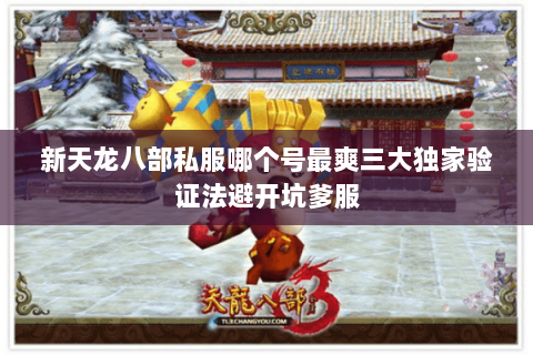 新天龙八部私服哪个号最爽三大独家验证法避开坑爹服 新天龙八部私服哪个号最爽三大独家验证法避开坑爹服
