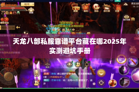 天龙八部私服靠谱平台藏在哪2025年实测避坑手册