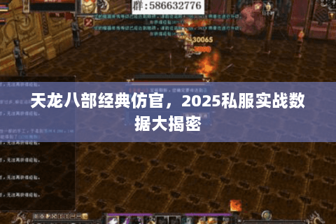 天龙八部经典仿官,2025私服实战数据大揭密 天龙八部经典仿官,2025私服实战数据大揭密