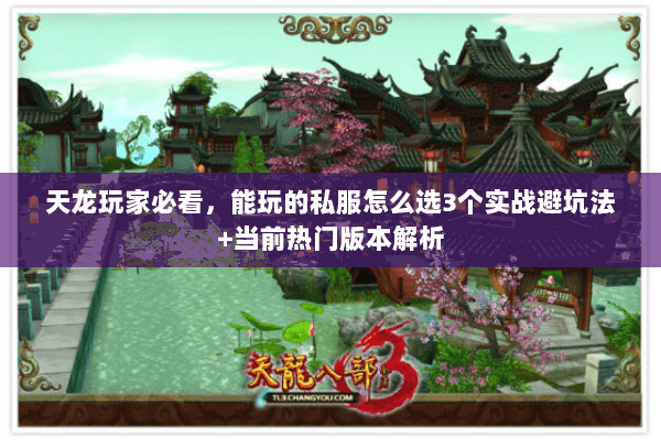 天龙玩家必看,能玩的私服怎么选3个实战避坑法+当前热门版本解析 天龙玩家必看,能玩的私服怎么选3个实战避坑法+当前热门版本解析