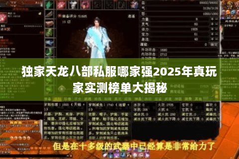 独家天龙八部私服哪家强2025年真玩家实测榜单大揭秘 独家天龙八部私服哪家强2025年真玩家实测榜单大揭秘