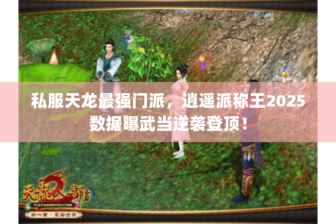 私服天龙最强门派,逍遥派称王2025数据曝武当逆袭登顶! 私服天龙最强门派,逍遥派称王2025数据曝武当逆袭登顶!