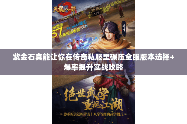 紫金石真能让你在传奇私服里碾压全服版本选择+爆率提升实战攻略 紫金石真能让你在传奇私服里碾压全服版本选择+爆率提升实战攻略