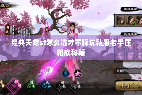 经典天龙sf怎么选才不踩坑私服老手压箱底秘籍