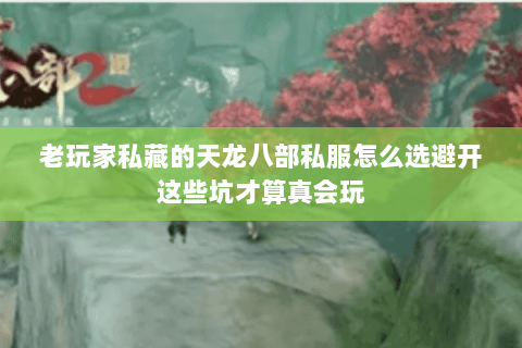 老玩家私藏的天龙八部私服怎么选避开这些坑才算真会玩