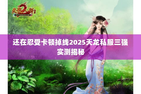 还在忍受卡顿掉线2025天龙私服三强实测揭秘