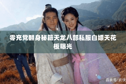 零充党翻身秘籍天龙八部私服白嫖天花板曝光