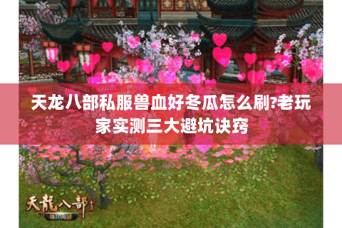 天龙八部私服兽血好冬瓜怎么刷?老玩家实测三大避坑诀窍 天龙八部私服兽血好冬瓜怎么刷?老玩家实测三大避坑诀窍