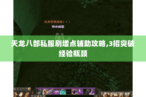 天龙八部私服刷增点辅助攻略,3招突破经验瓶颈
