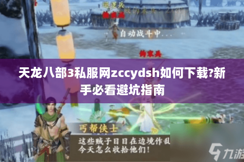 天龙八部3私服网zccydsh如何下载?新手必看避坑指南