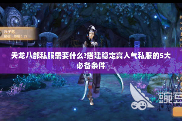 天龙八部私服需要什么?搭建稳定高人气私服的5大必备条件 天龙八部私服需要什么?搭建稳定高人气私服的5大必备条件