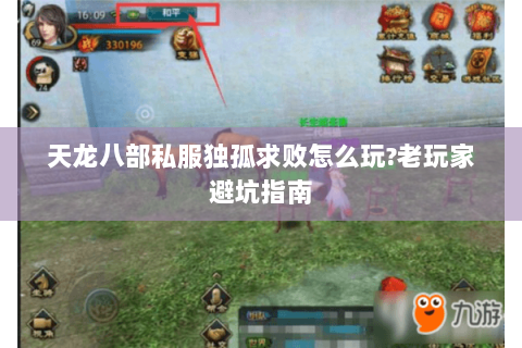 天龙八部私服独孤求败怎么玩?老玩家避坑指南 天龙八部私服独孤求败怎么玩?老玩家避坑指南