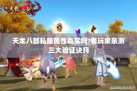 天龙八部私服属性真实吗?老玩家亲测三大验证诀窍 天龙八部私服属性真实吗?老玩家亲测三大验证诀窍