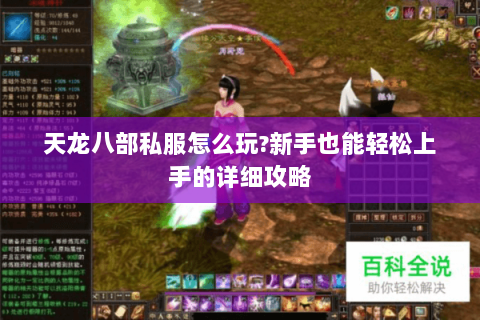 天龙八部私服怎么玩?新手也能轻松上手的详细攻略 天龙八部私服怎么玩?新手也能轻松上手的详细攻略