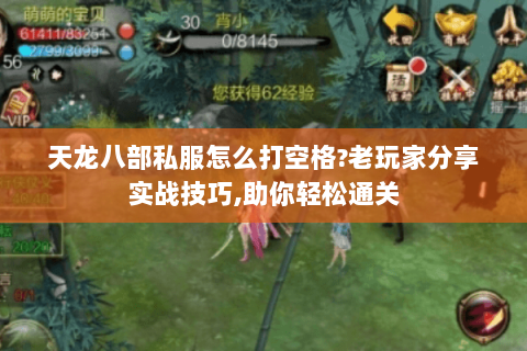 天龙八部私服怎么打空格?老玩家分享实战技巧,助你轻松通关 天龙八部私服怎么打空格?老玩家分享实战技巧,助你轻松通关