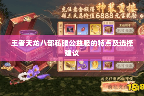 王者天龙八部私服公益服的特点及选择建议