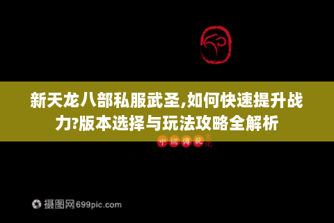 新天龙八部私服武圣,如何快速提升战力?版本选择与玩法攻略全解析 新天龙八部私服武圣,如何快速提升战力?版本选择与玩法攻略全解析