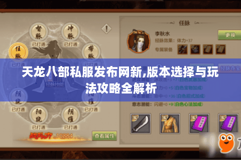 天龙八部私服发布网新,版本选择与玩法攻略全解析 天龙八部私服发布网新,版本选择与玩法攻略全解析
