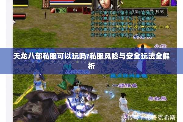 天龙八部私服可以玩吗?私服风险与安全玩法全解析 天龙八部私服可以玩吗?私服风险与安全玩法全解析