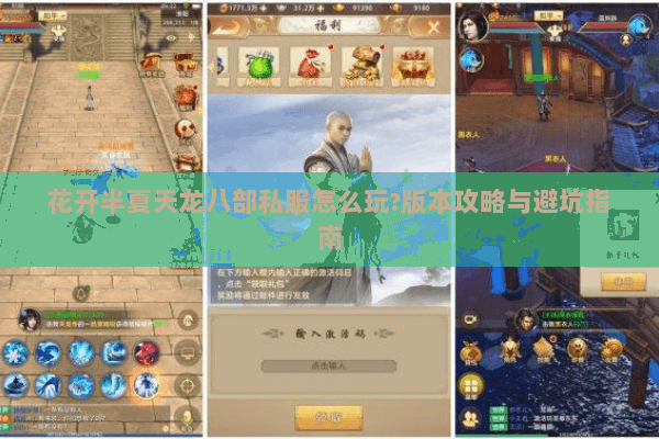 花开半夏天龙八部私服怎么玩?版本攻略与避坑指南 花开半夏天龙八部私服怎么玩?版本攻略与避坑指南