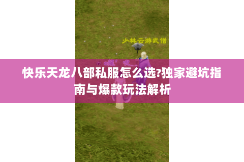 快乐天龙八部私服怎么选?独家避坑指南与爆款玩法解析 快乐天龙八部私服怎么选?独家避坑指南与爆款玩法解析