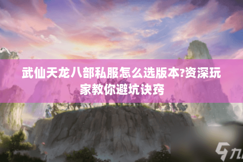 武仙天龙八部私服怎么选版本?资深玩家教你避坑诀窍 武仙天龙八部私服怎么选版本?资深玩家教你避坑诀窍