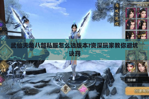 武仙天龙八部私服怎么选版本?资深玩家教你避坑诀窍 武仙天龙八部私服怎么选版本?资深玩家教你避坑诀窍