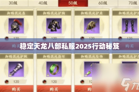 稳定天龙八部私服2025行动秘笈 稳定天龙八部私服2025行动秘笈