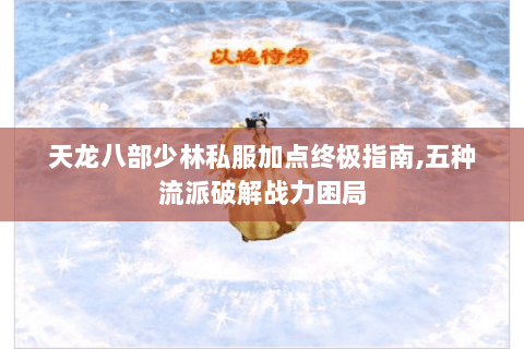 天龙八部少林私服加点终极指南,五种流派破解战力困局