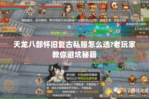 天龙八部怀旧复古私服怎么选?老玩家教你避坑秘籍 天龙八部怀旧复古私服怎么选?老玩家教你避坑秘籍