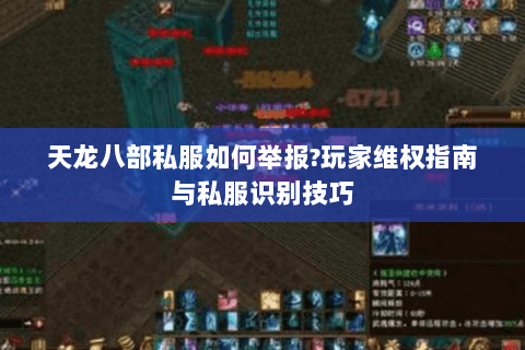 天龙八部私服如何举报?玩家维权指南与私服识别技巧 天龙八部私服如何举报?玩家维权指南与私服识别技巧