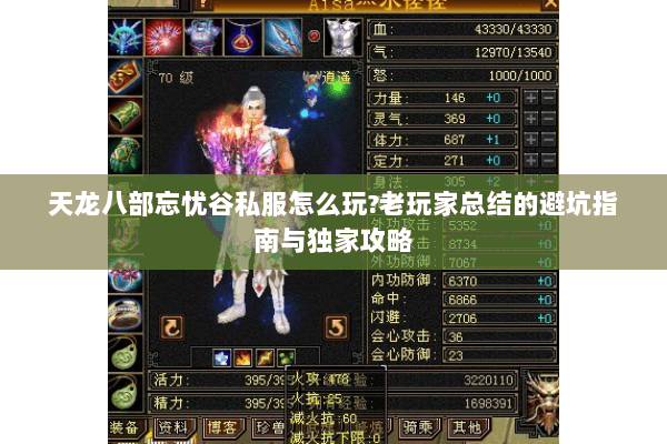 天龙八部忘忧谷私服怎么玩?老玩家总结的避坑指南与独家攻略 天龙八部忘忧谷私服怎么玩?老玩家总结的避坑指南与独家攻略