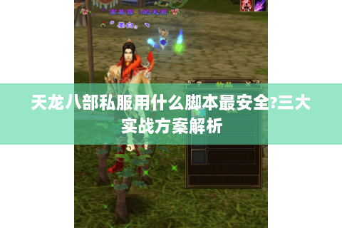 天龙八部私服用什么脚本最安全?三大实战方案解析