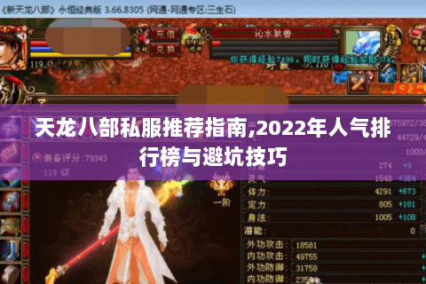 天龙八部私服推荐指南,2022年人气排行榜与避坑技巧 天龙八部私服推荐指南,2022年人气排行榜与避坑技巧