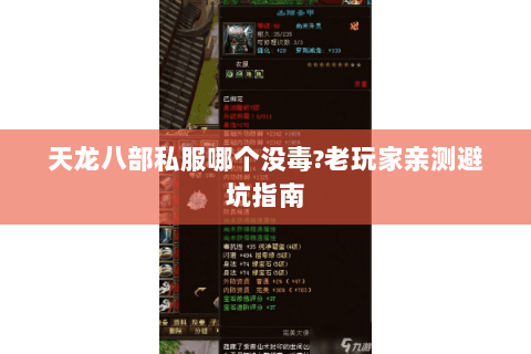 天龙八部私服哪个没毒?老玩家亲测避坑指南 天龙八部私服哪个没毒?老玩家亲测避坑指南